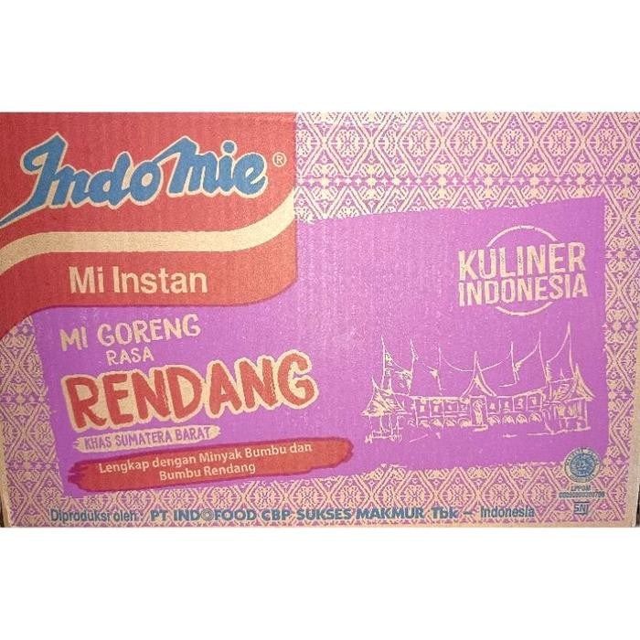 

Promo Terbatas [1 Karton] Indomie Goreng Rendang Isi 40 Pcs Mie Instan Food Makanan Noodles Bawang