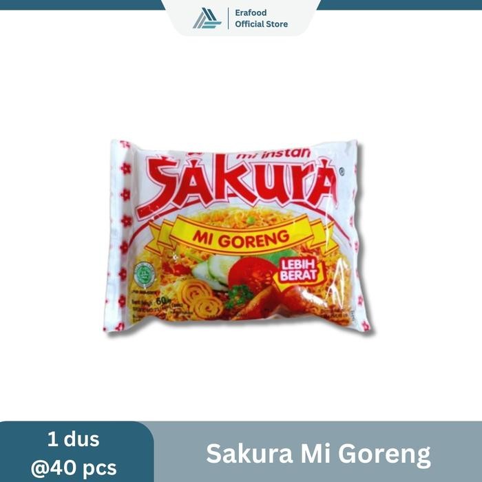 

Promo Terbatas Sakura Mie Goreng Ayam 60G - 1 Dus @40Pcs