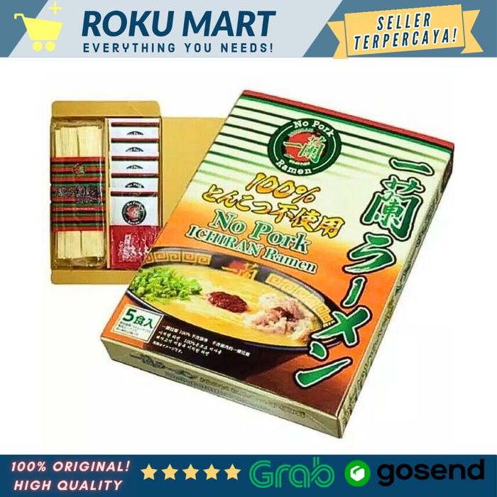 

Promo Terbatas Ichiran Ramen No Pork 630 G / Ichiran Rasa Kaldu Ayam Ramen Import