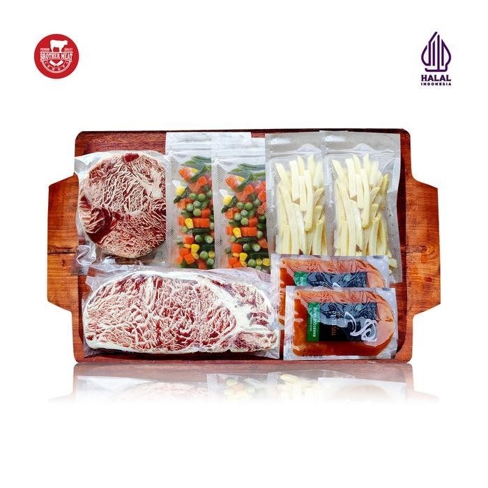 

TodayFre3sH- Paket Komplit Hemat Beef Meltique Steak Combo Pack, Brothermeatshop
