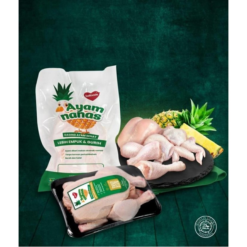 

TodayFre3sH- BELFOODS AYAM NANAS 950GR POTONG 9 LOW FAT CHICKEN HALAL