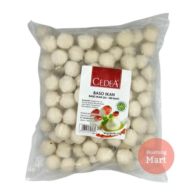 

BeliSkrg,KirimHariini- Cedea Bakso Ikan 1kg (isi 100 butir)