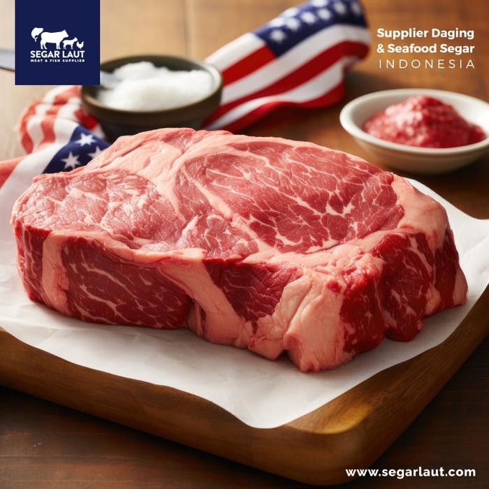 

BeliSkrg,KirimHariini- US Black Angus Ribeye Prime Beef Steak / US Ribeye