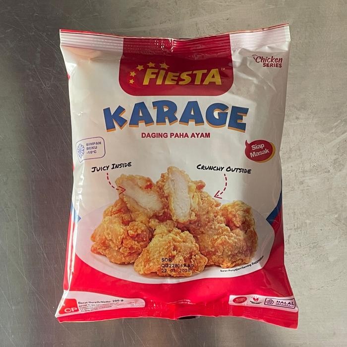

BeliSkrg,KirimHariini- Fiesta Karage Ayam 200 - 400 Gram Ayam Olahan