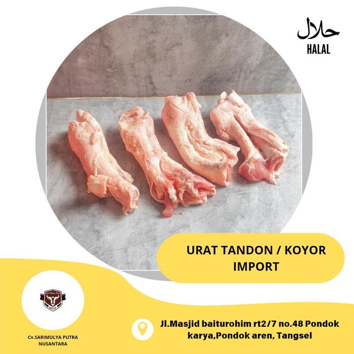 

BeliSkrg,KirimHariini- URAT TENDON SAPI, URAT DENGKUL, URAT KOYOR 1KG