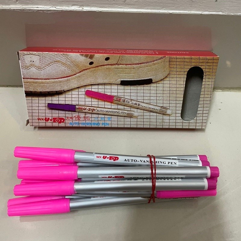 

pen pink u top/magic pen/auto vanishing pen
