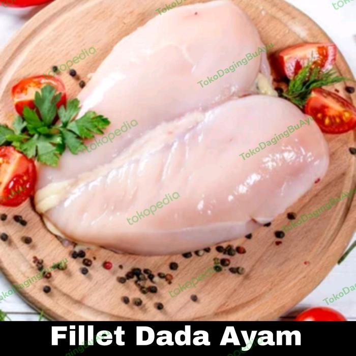 

BeliSkrg,KirimHariini- Daging Fillet Dada Ayam Boneless Tanpa Kulit @2 kg (harga per 1 kg)