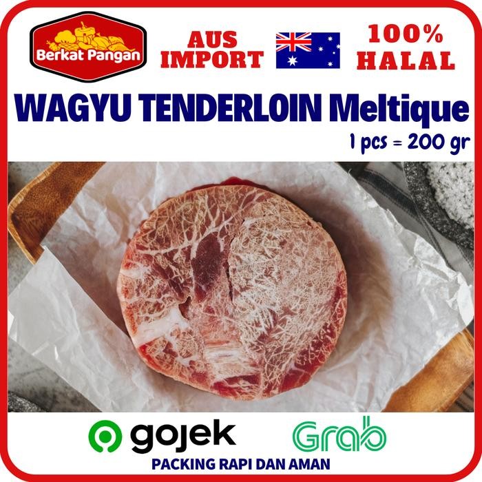 

BeliSkrg,KirimHariini- Tenderloin Wagyu Meltique (AUS) / Daging Sapi Meltik 200gr
