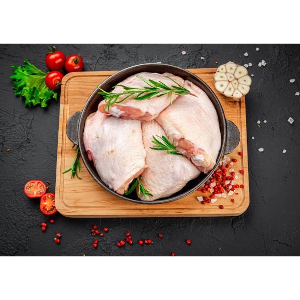 

BeliSkrg,KirimHariini- fillet / boneless paha ayam DENGAN KULIT 1kg