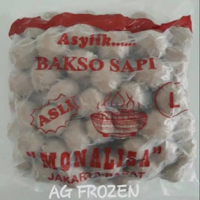 

PastikanDikirimLgsg- Baso Monalisa ecer (L/UL) isi50 pcs