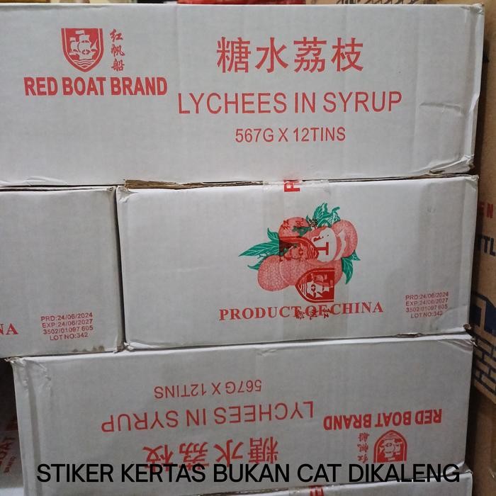 

PastikanDikirimLgsg- Leci Red Boat Brand 567 Gram x 12 Kaleng (Kartonan)