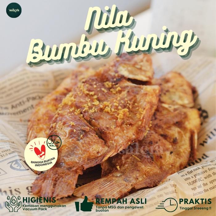 

PastikanDikirimLgsg- Ikan Nila Bumbu Kuning siap goreng Vakum Frozen ( isi 3 ekor)