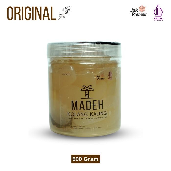

PastikanDikirimLgsg- Kolang kaling MADEH 500 Gram Rasa Original (Rasa Manis Gula)
