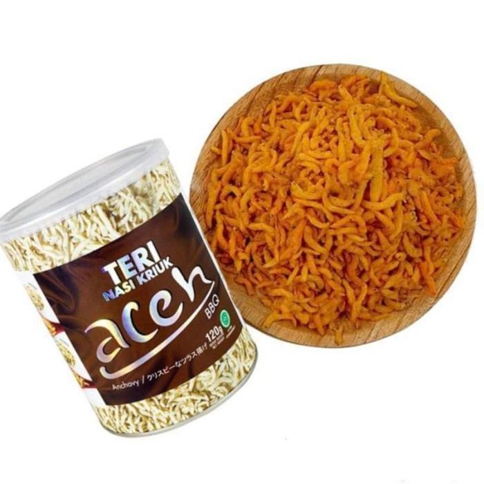 

PastikanDikirimLgsg- TERI ACEH KRIUK 120GR - TERI MEDAN HALAL 4 VARIAN RASA