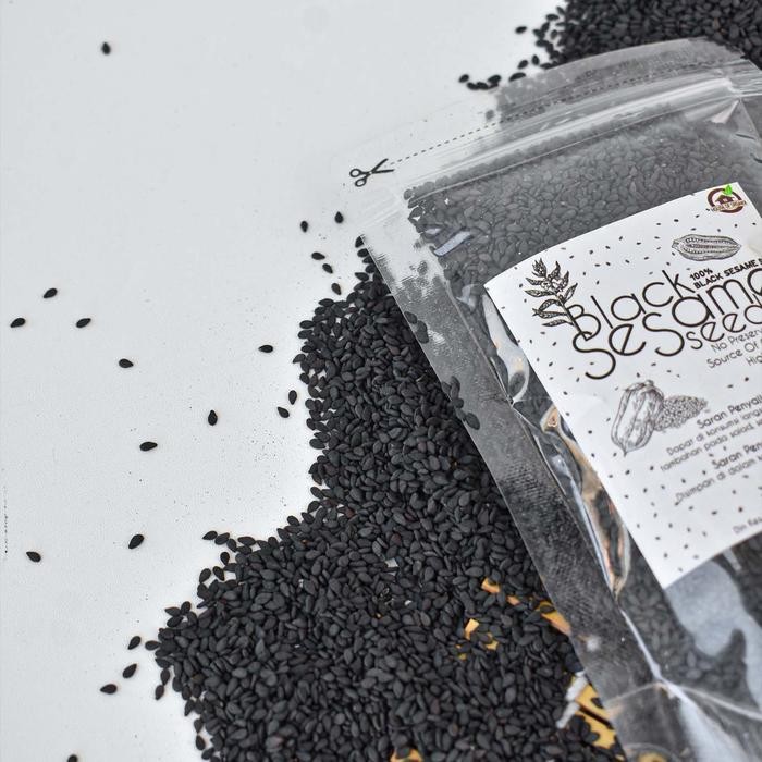 

PastikanDikirimLgsg- Black Sesame Seeds (biji wijen hitam) 1000gr