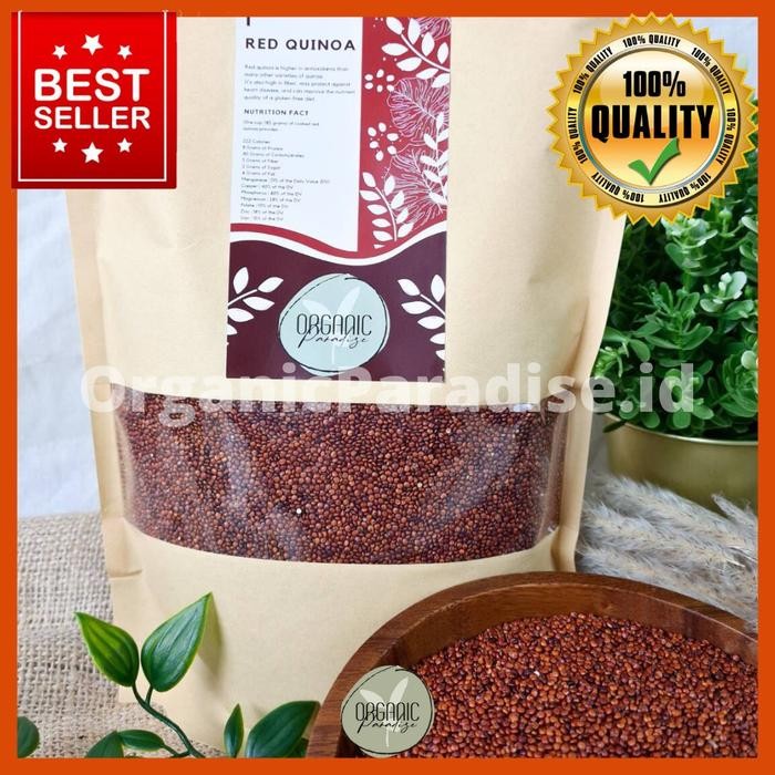 

PastikanDikirimLgsg- Organic Red Quinoa 1 KG Premium