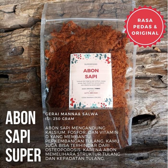 

PastikanDikirimLgsg- Abon Sapi Super (organik)