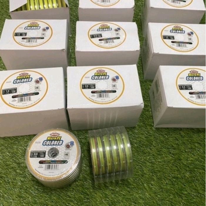 Benang Pe Berkley Micro Pe Colored Per 100 Meter Multi Warna