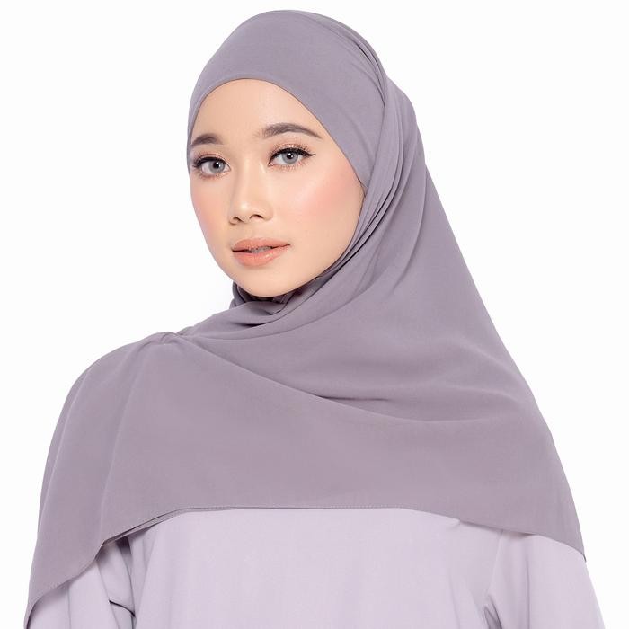 Imanzia- Zm Zaskia Mecca - Azel Iron Hijab Instan Segi Empat