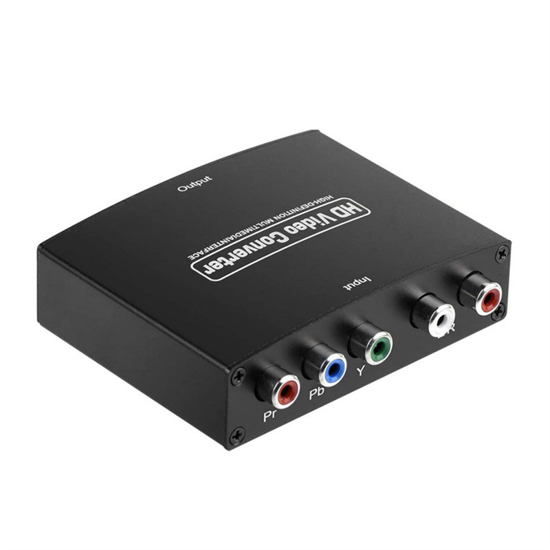 Beauty Ypbpr to HDMI Component to HDMI-Compatible HD Converter Ypbpr+L/Raudio to HDMI-Compatible Con