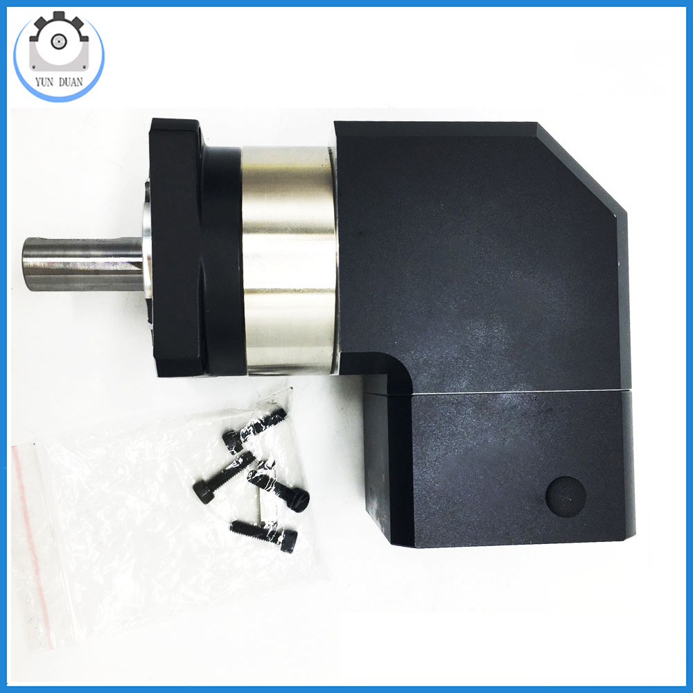 90 Degree Gearbox Nema34 Planetary Gearbox Speed Ratio 3-100:1 DC Motor Reducer Planetary Gear for S