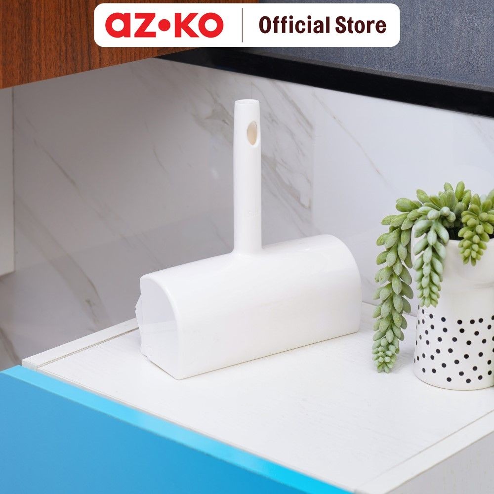 AZKO Satto Roll Pembersih Pakaian - Putih Lint Roller Sikat Roller Sikat Karpet Sikat Sofa Sikat