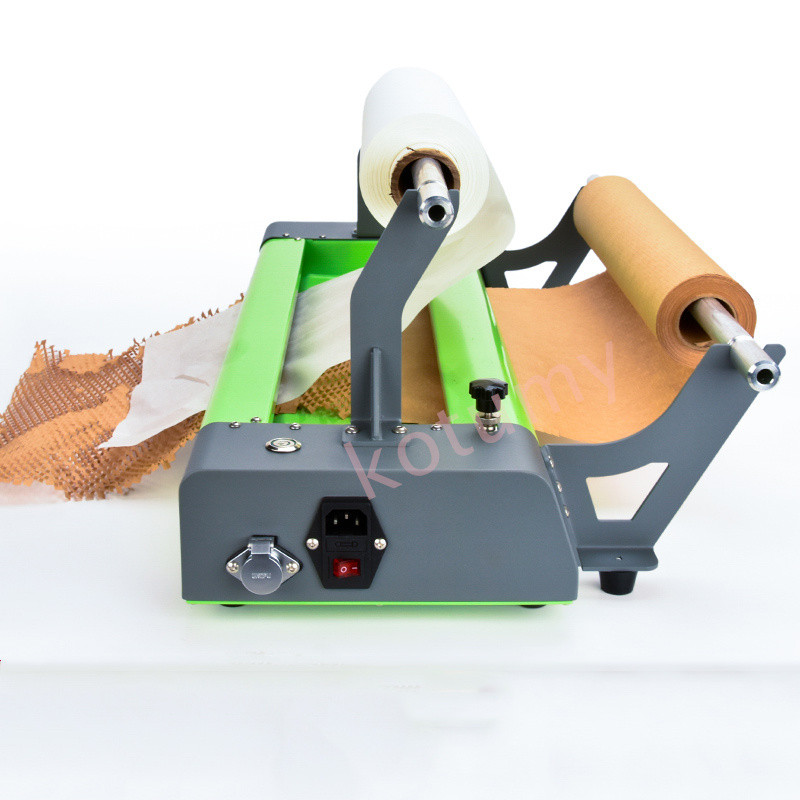 Fully Automatic Honeycomb Paper Wrapping Machine Honeycomb Paper Rewinding Machine Kraft Paper Cushi