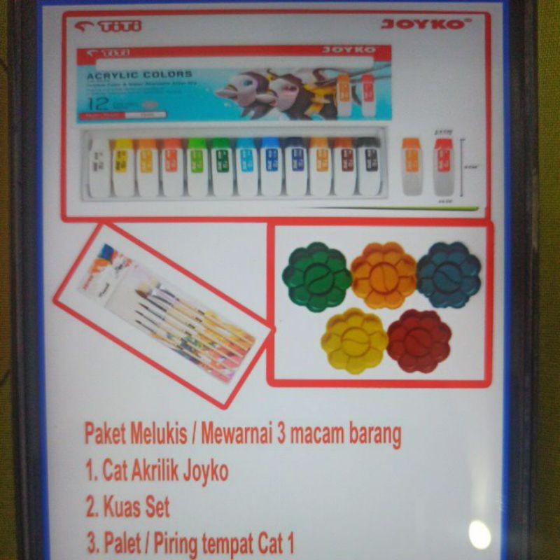 

Paket Melukis/Peralatan Menggambar Komplit