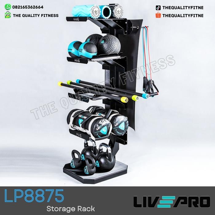 Rack Wall Slam Medicine Ball Rack Dumbell Sand Bag Kettlebell Live