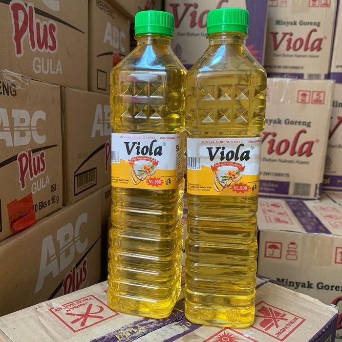 

New 2 botol minyak goreng viola vl900