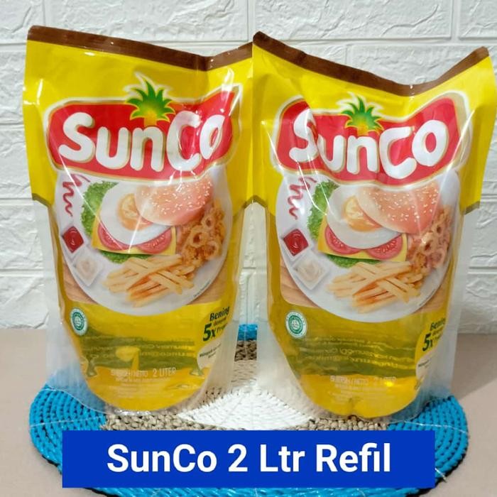 

New MINYAK GORENG SUNCO 2 Liter Refil