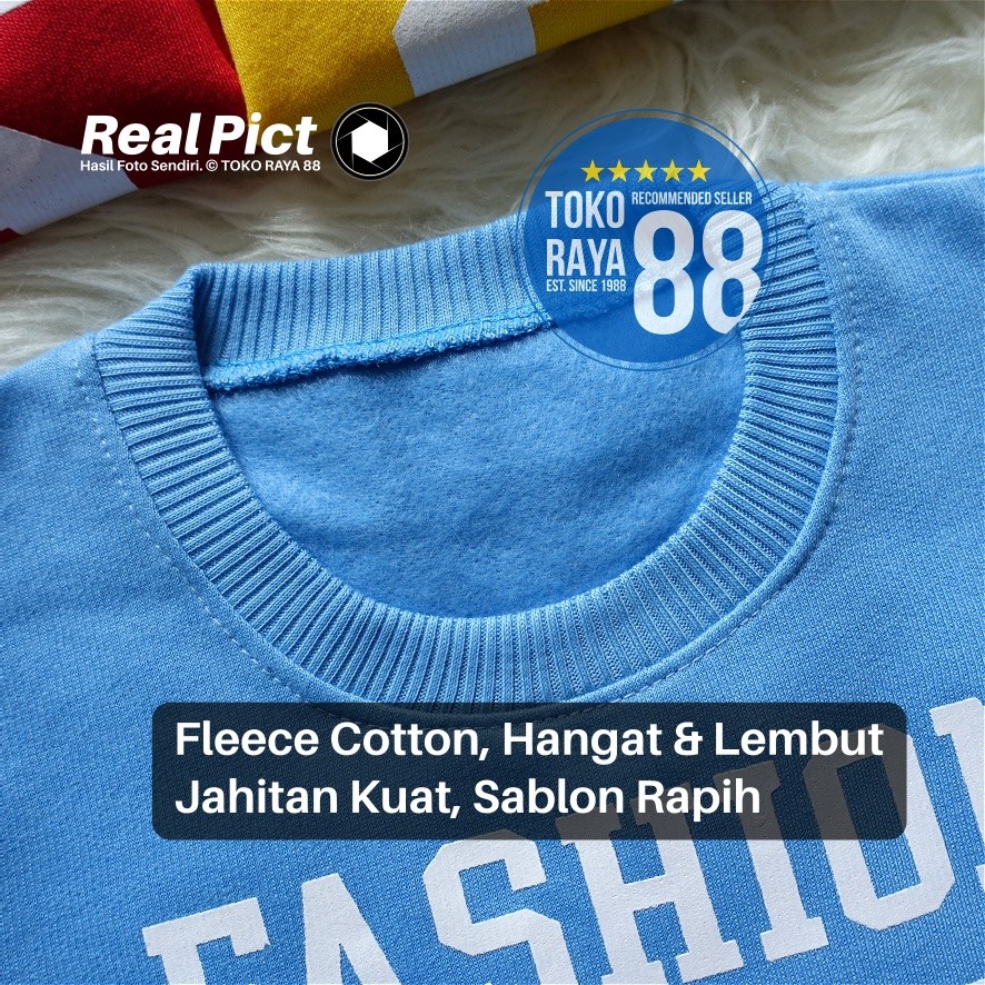 [Sjk-Rf18] Toko Raya 88, Setelan Sweater Fleece Anak 2 - 3 Tahun, Jaket Bayi Red Forest Fashion