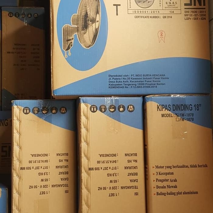 Kipas Angin Dinding SANEX 18"inc(wall fan)