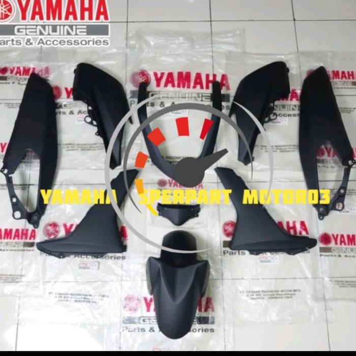 COVER BODY HALUS NMAX HITAM DOFF, NMAX OLD HITAM DOFF ORGINAL YGP