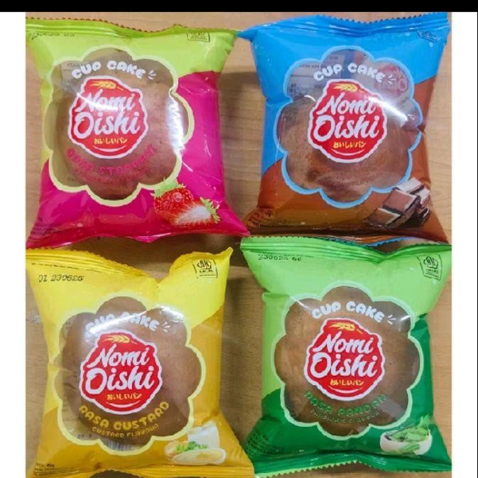 

OISHI CUP CAKE BOLU ISI KRIM 60 PCS 1 DUS ( NOMI OISHI ) FOOD CAMILAN