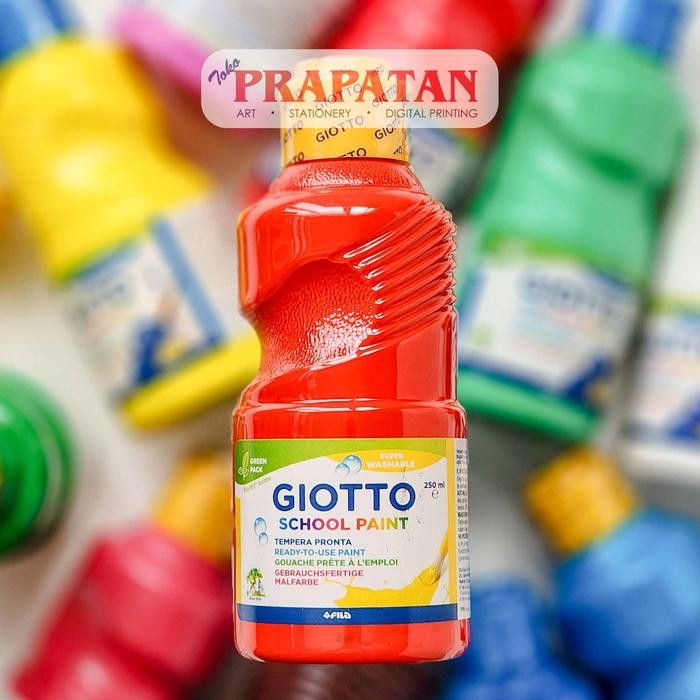 

TERLARIS! Giotto School Paint 250ml Cat Anak Sekolah