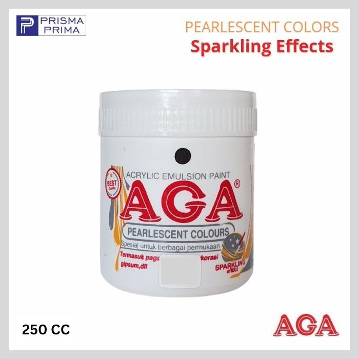 

TERLARIS! Cat Prada AGA Emas Gold Metallic Pearlescent Colors Kilap Sparkling 250 cc