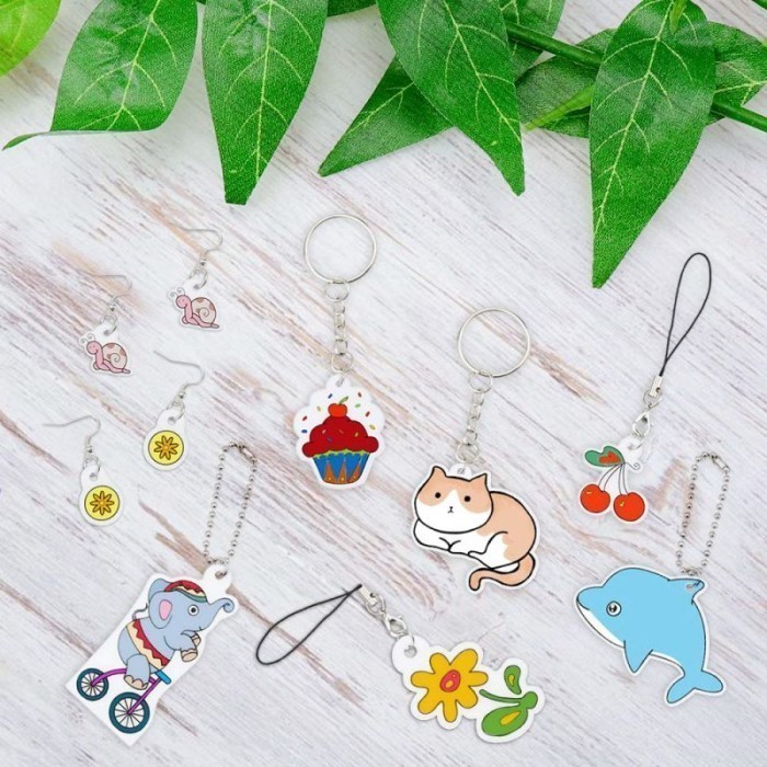 

3/set Diy Shrinky Dink Plastic Shrink Dink Craft Blank Shrinky Art Film Paper