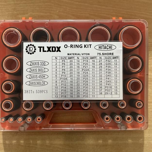 o ring Box Viton untuk Hyundai, Caterpillar, Kobelco, Hitachi,Komatsu