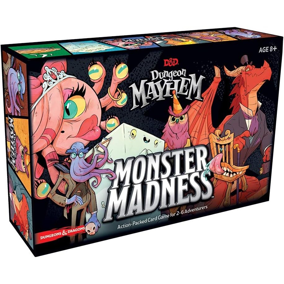 Baldur's Gate Dungeon Mayhem Board games Monster Madness Card English version Children's Toy Gift