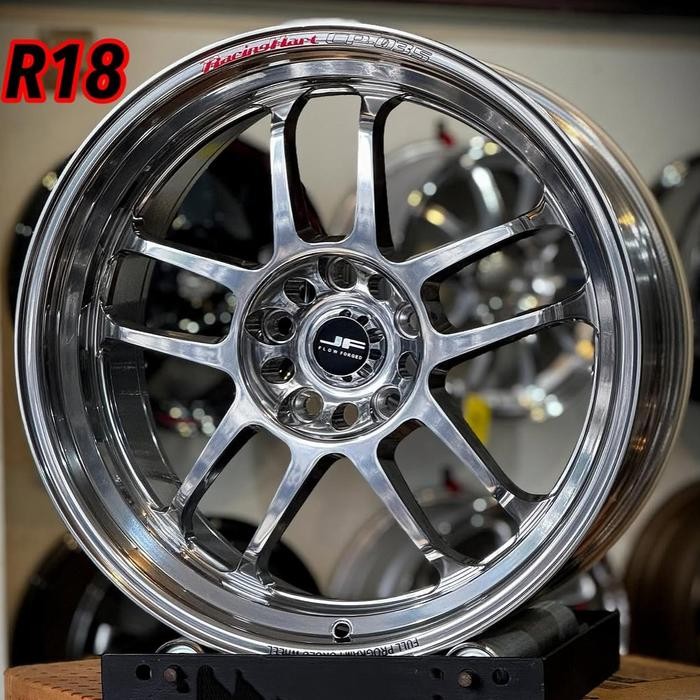 velg mobil racing R18 RACING HART FLOW FORMING RING 18 untuk mobil Innova Reborn Venturer Zenix hrv