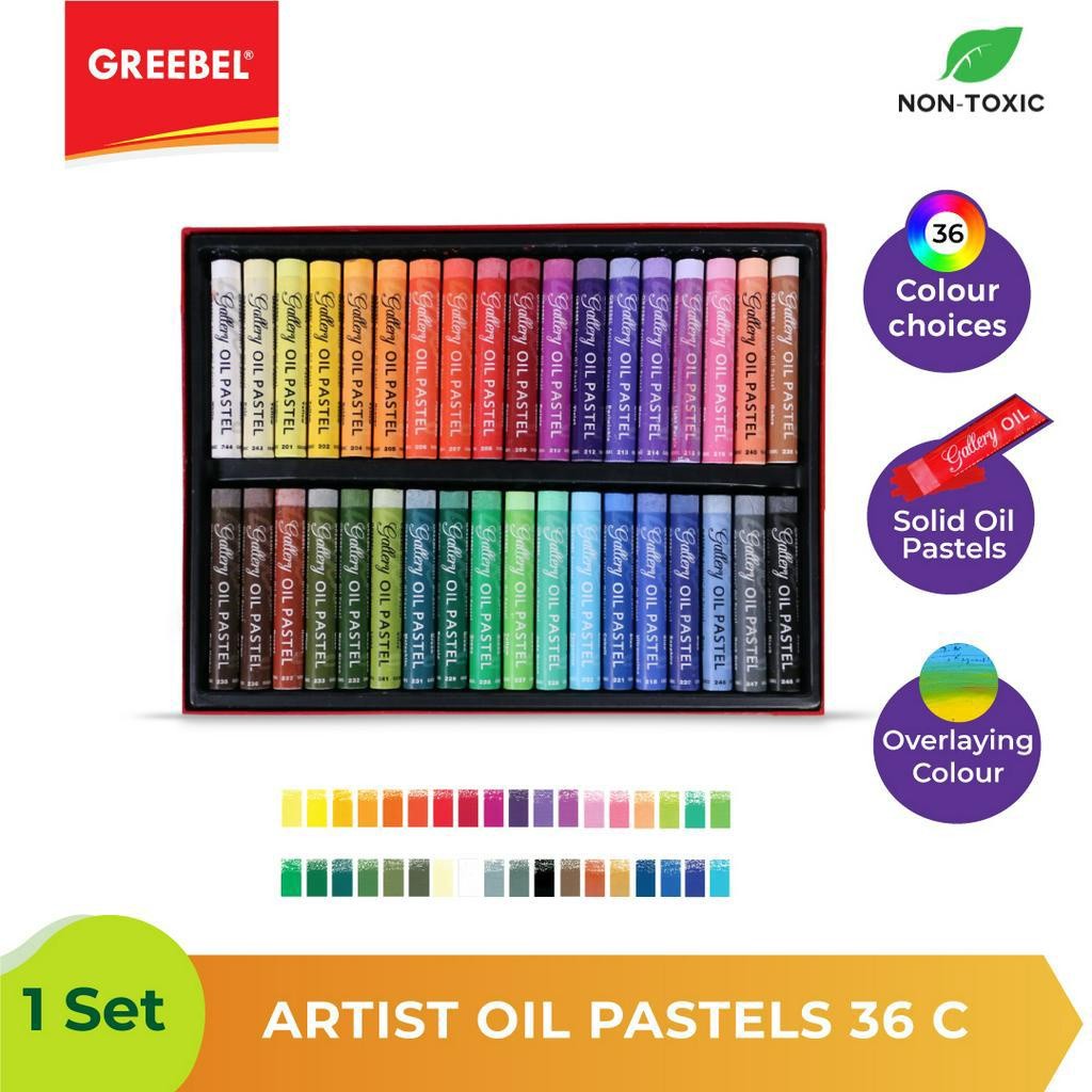 

ebel Krayon Artist Crayon Artist Pastel 36 & 48 Colours Cerah dan Tidak Berdebu