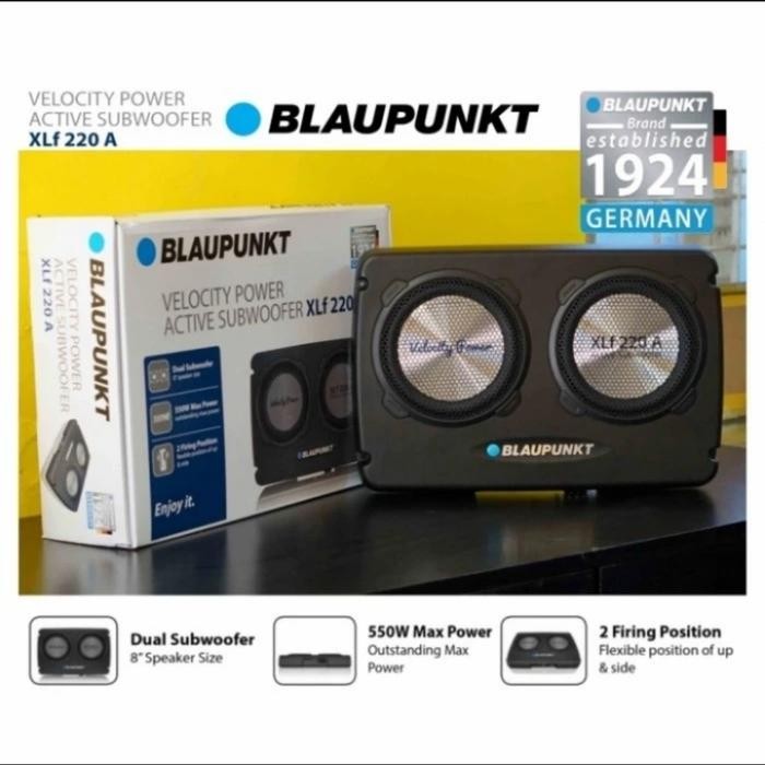 Subwoofer Aktif Blaupunkt Xlf 220A Original