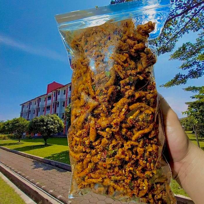 

Cemilan Keripik Usus Ayam 1 Kg Murah Kiloan / Usus Crispy Original Snack Kriukk Snack Food Kering