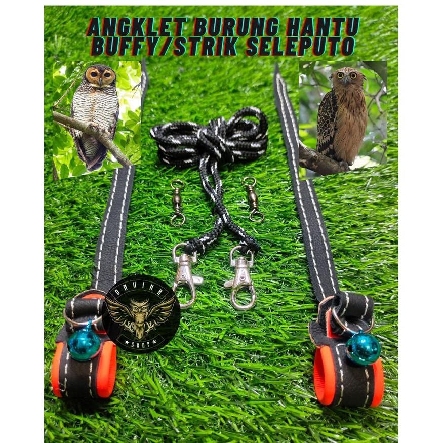 Edelwis.storee angklet MOTIF burung hantu buffy fish owl/strik seloputo