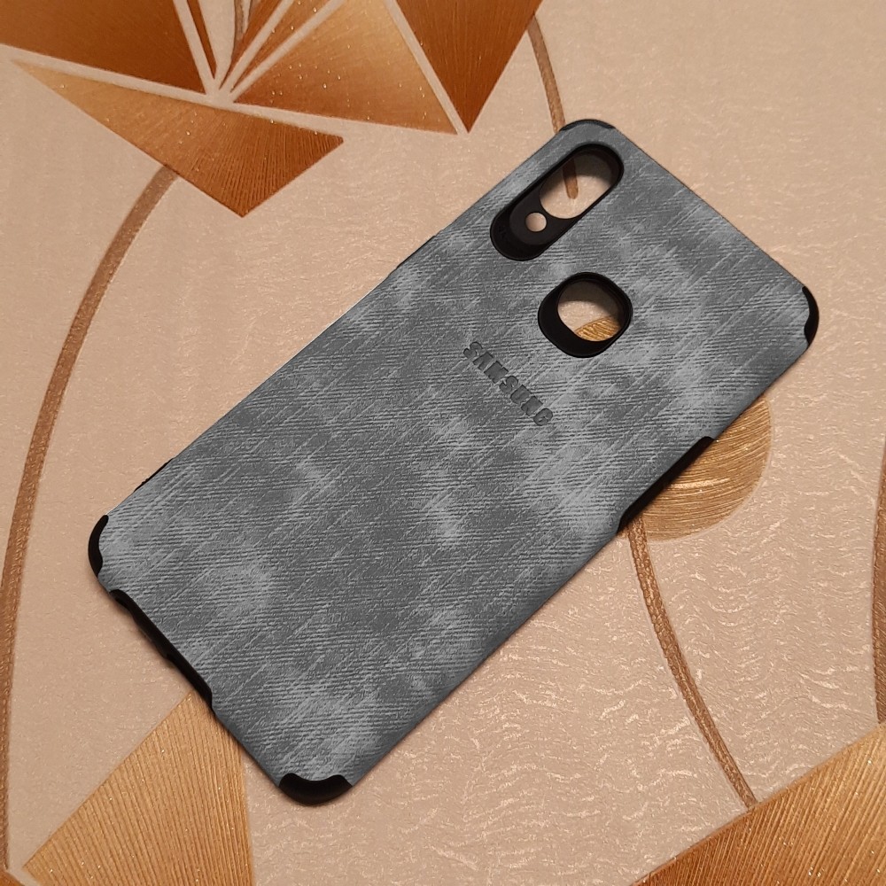 [ CUCI GUDANG ] Casing Handphone Oppo A10S Casing DENIM JEANS CASING SOFT MOTIF LOGO