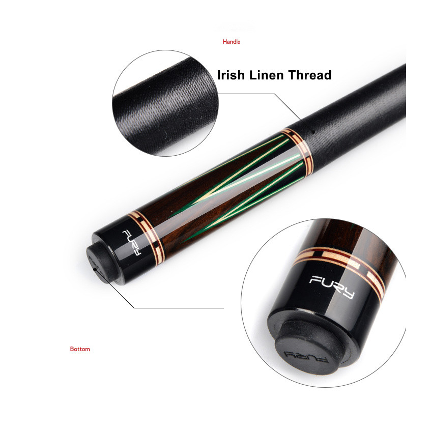 Fury 12th Anniversary Master American 1/2 CY-5/6/7/8 Billiard Pool Cue Stick 11.75mm/12.75mm Set