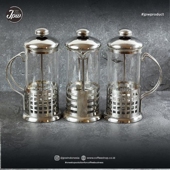 Jpw Coffee French Press / Plunger / Saring Kopi 350Ml For 2 - 3 Cup