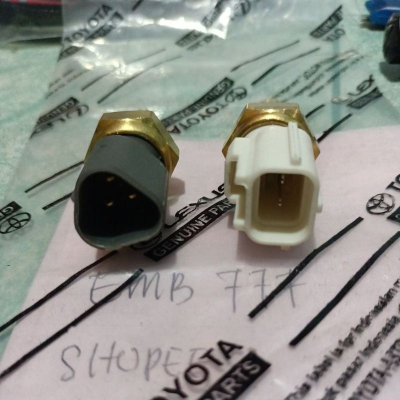 SENSOR SWITCH ECT TEMPERATUR VIOS LIMO LAMA GEN1 GEN2 GEN3 TAHUN 2003 -2017