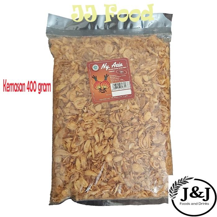 

terbaru !!! bawang merah goreng ny asia 500 gr ready